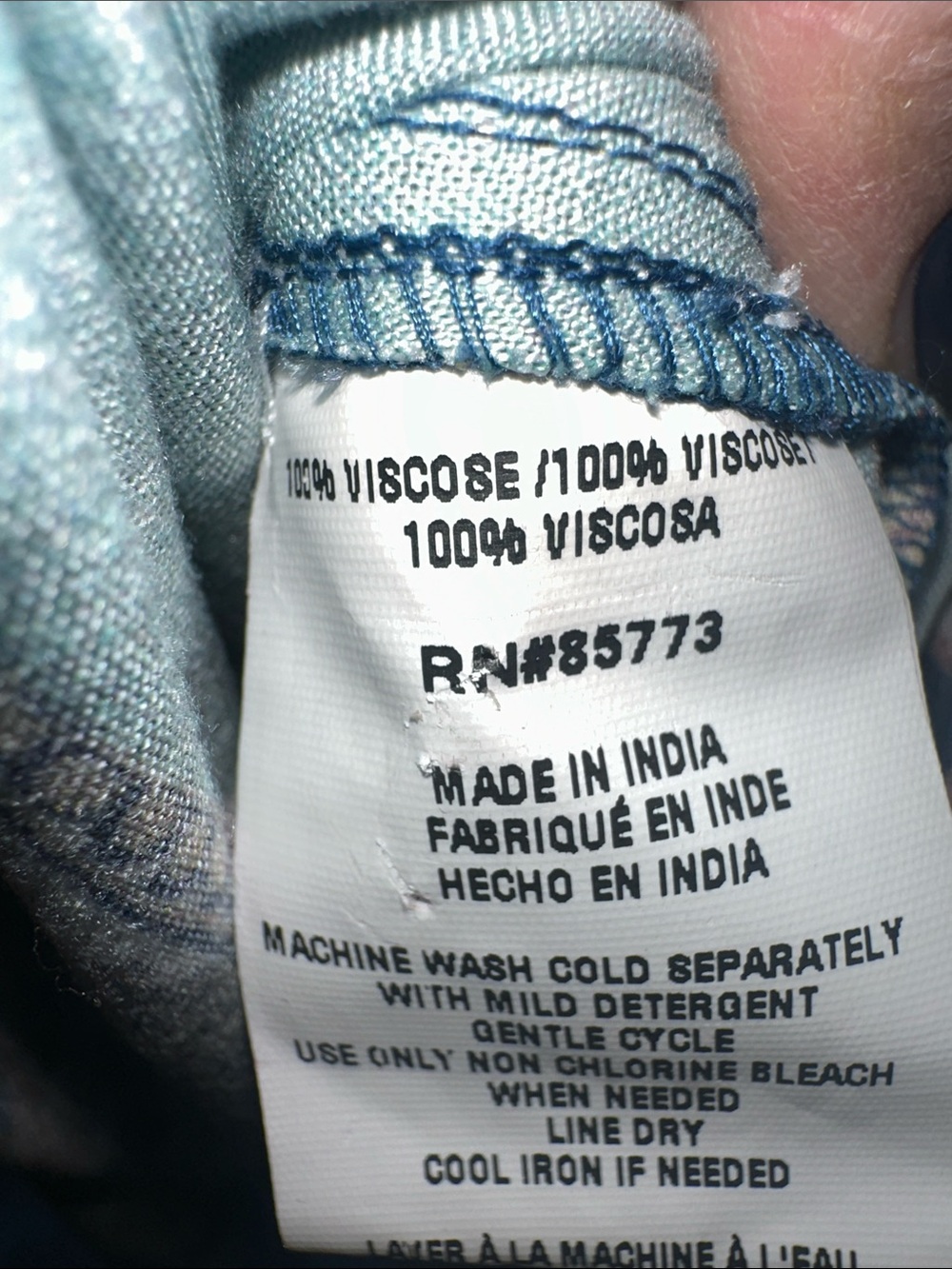 O'Neill Patchwork Floral Maxi Dress in Teal, Navy & Brown - Picture 12 of 12